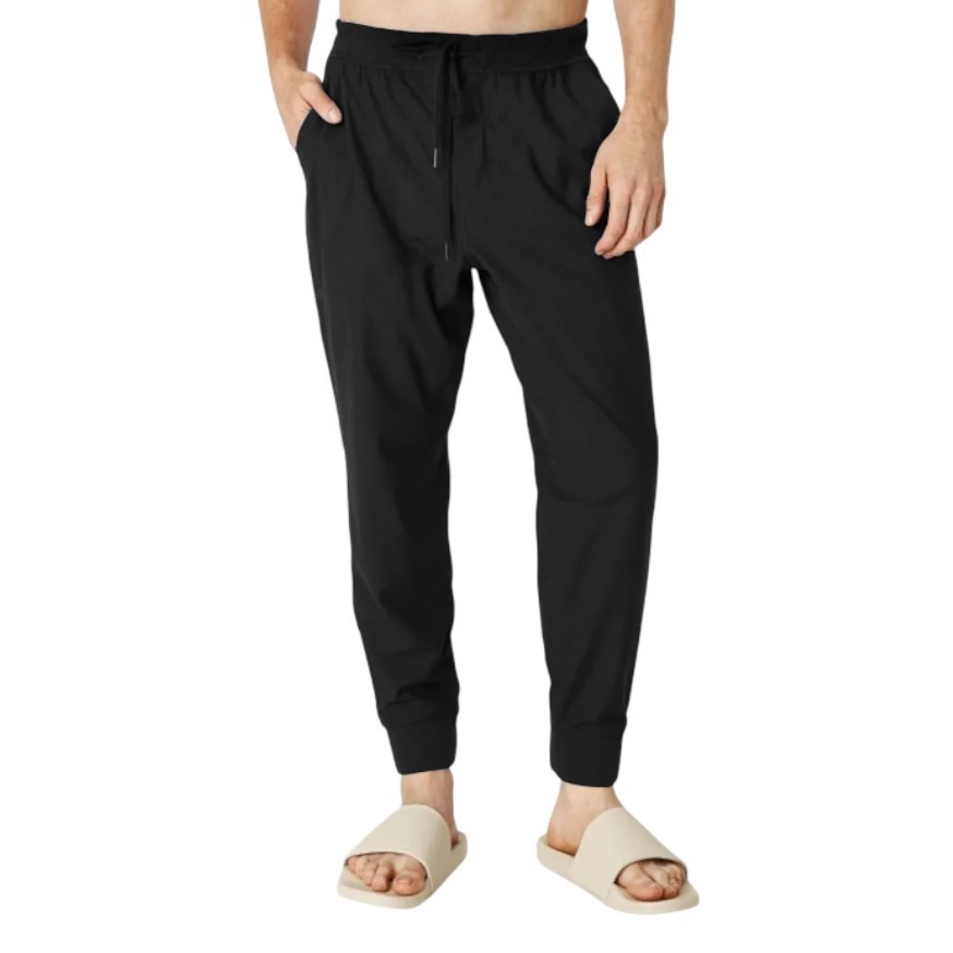 CLOUDVEIL Men's Comfort Joggers, Size L, Black.