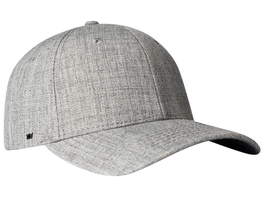 UFLEX Snapback Cap, Grey. NB: faint discoloured staining on bottom of visor