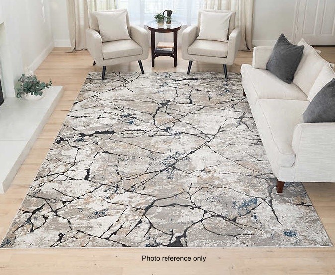 BARMOND Gertmenian Modern Area Rug, 240 x 305cm, G18769 Dorinda, Made In Tu
