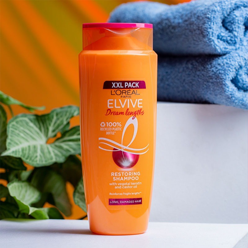 2 x Assorted L'OREAL Elvive, Incl: Restoring Shampoo & Colour Protecting Sh