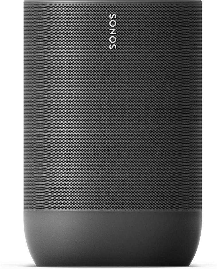 SONOS Move Portable WiFi + Bluetooth Speaker, Black, Model: MOVE1AU1BLK. NB