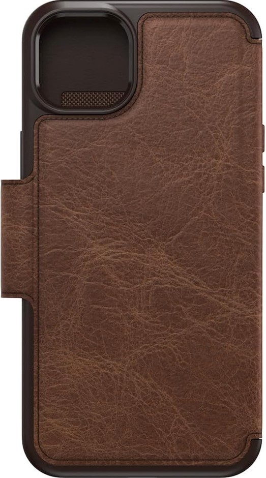 3 x OTTERBOX iPhone 14 Plus Strada Series Case, Espresso (Brown).