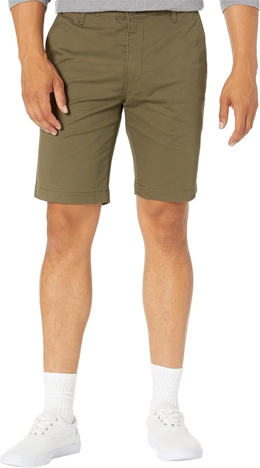 LEVI'S Men's XX Chino Shorts, Size 40, 98% Cotton, Olive Night (0057), 8522