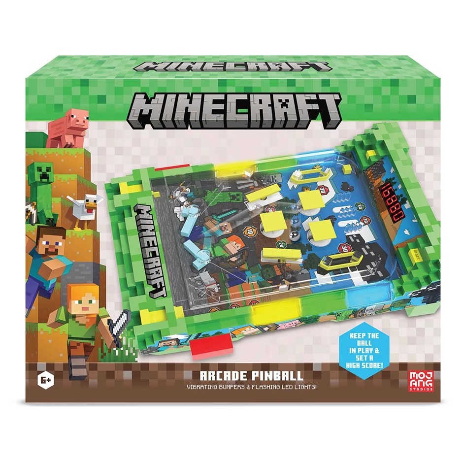ARCADE Pinball Assortment Premium Series Minecraft Arcade Pinball