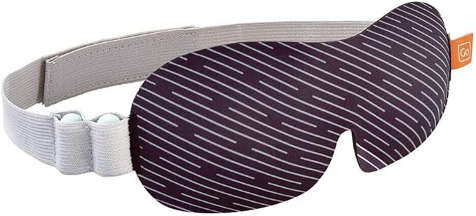 GO TRAVEL The Shaped Eye Mask, Includes Ear Plugs and Pouch.