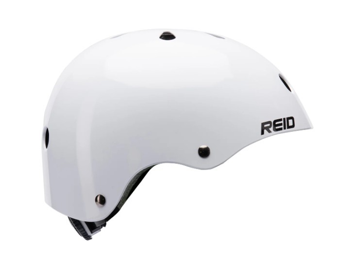 REID Classic Skate Bike Helmet Gloss White, Large.