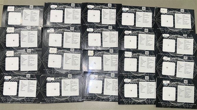 Bulk Pink Diamond 20 Sealed various