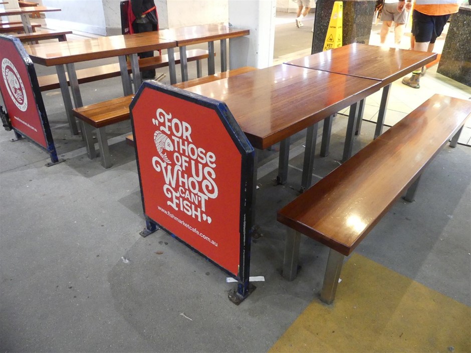 Bench Seating 3 x (Restaurant Quality)