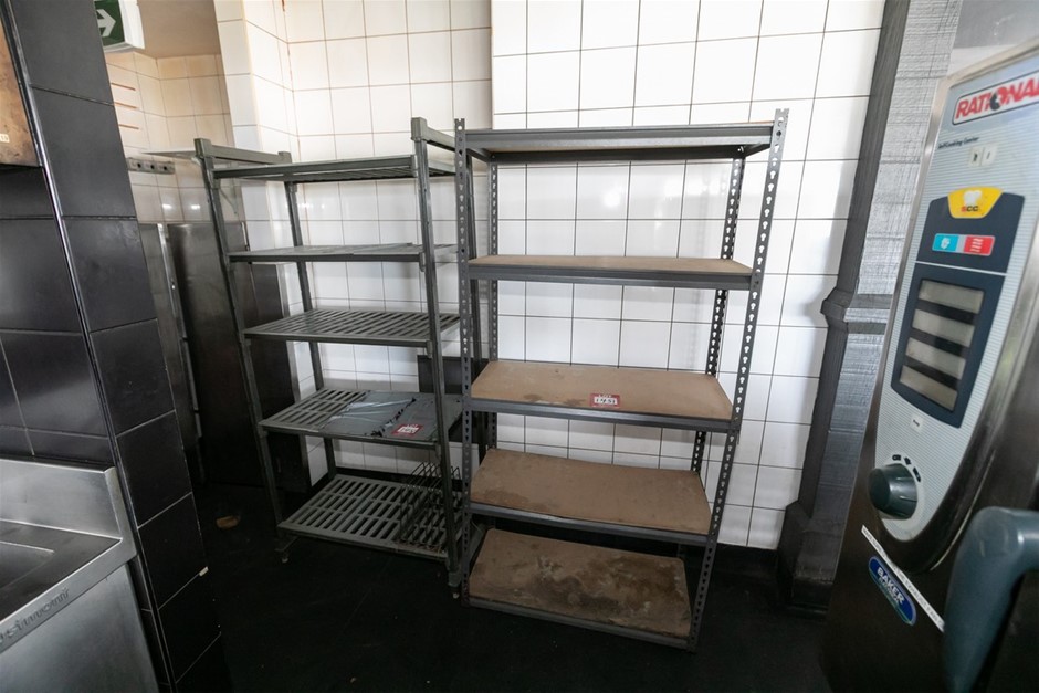 Shelving Units Assorted (Qty 2)