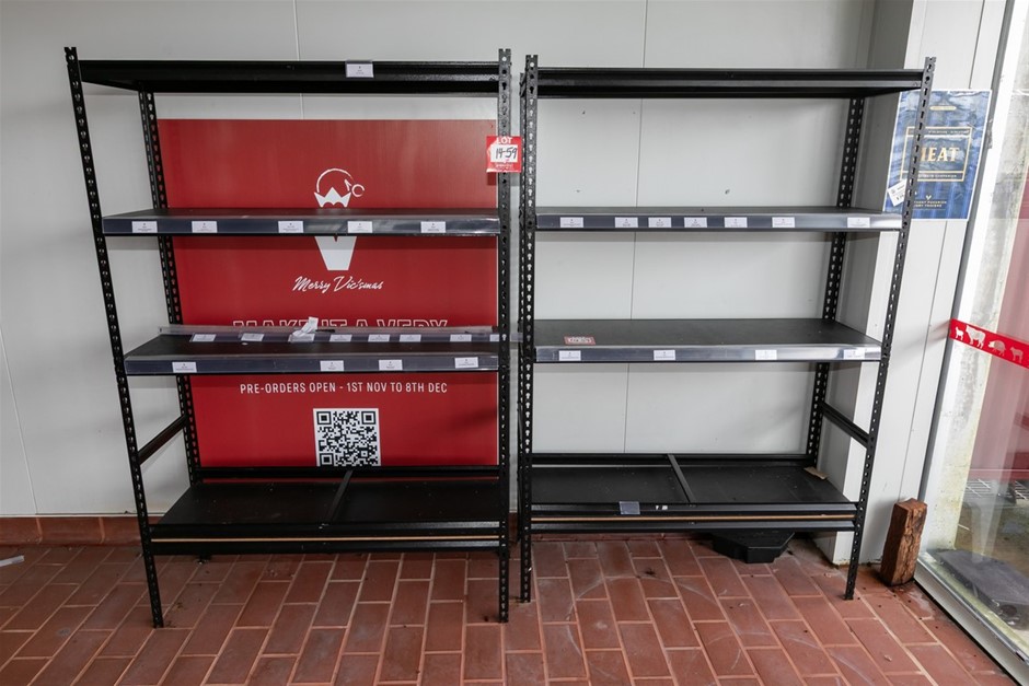 Shelving Units (2 Bay)