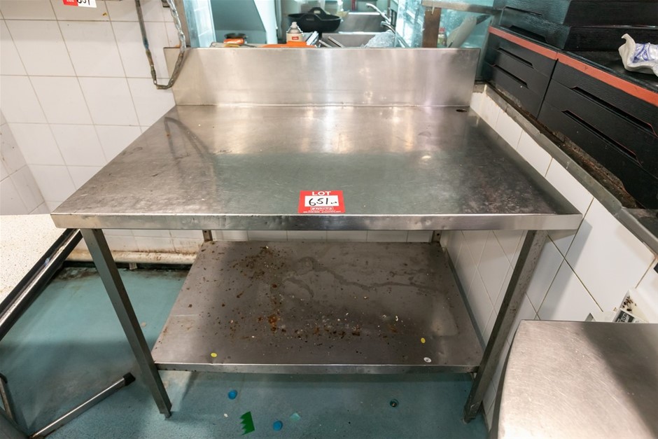 Preperation Benches (Qty 3 x Assorted)