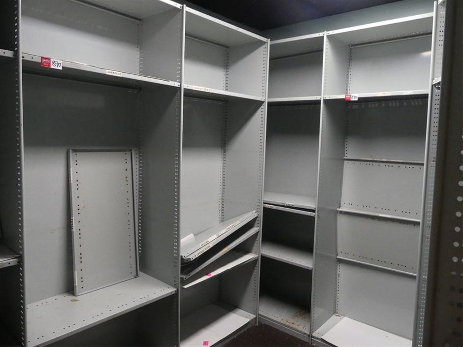ROH-Steelbilt Metric Store Room Shelving Auction (0890-5062111) | Grays ...