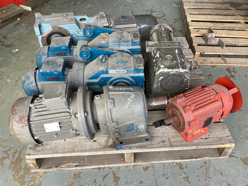 <p>Gearboxes and Electric Motors</p>