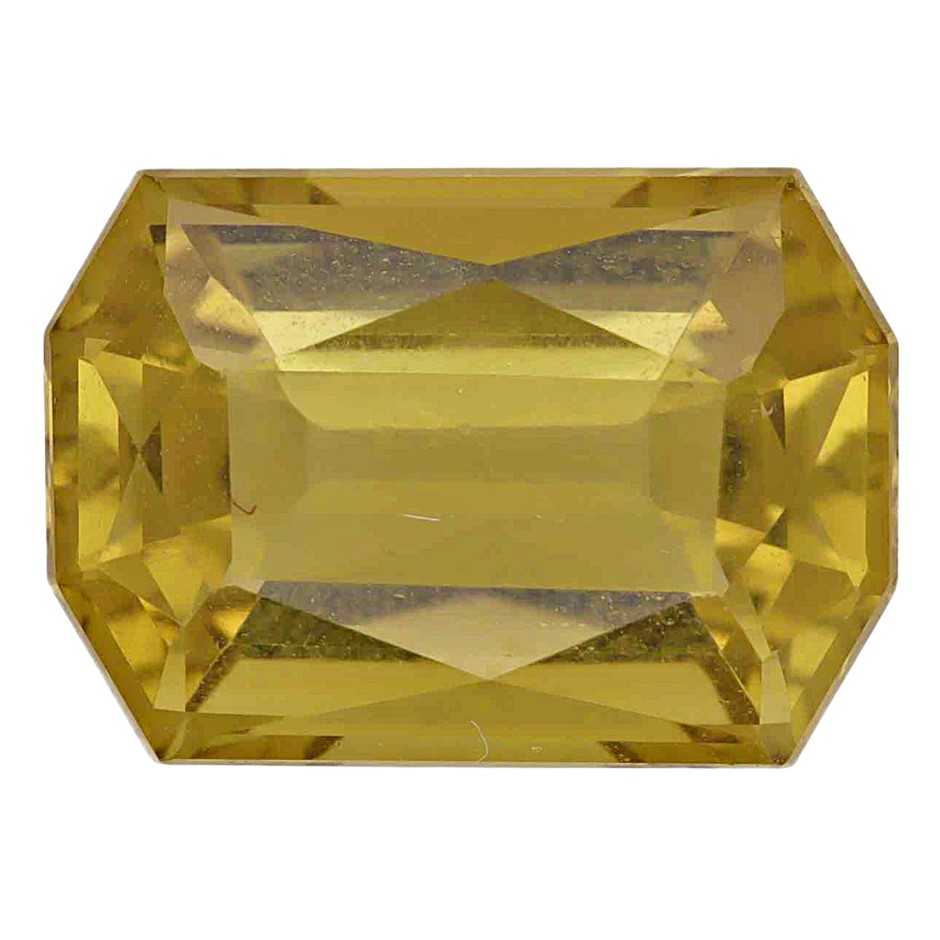 3.70 Carats Greenish Yellow Orthoclase Feldspar
