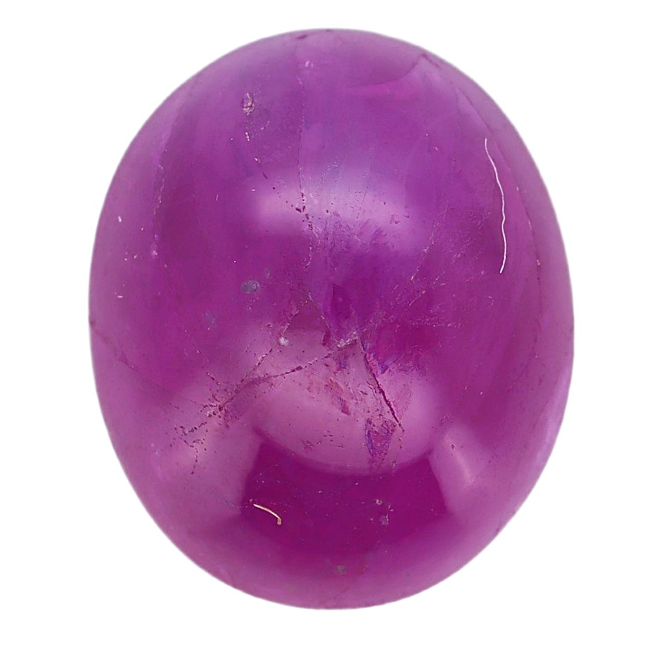 5.48 Carats Cabochon Red Ruby