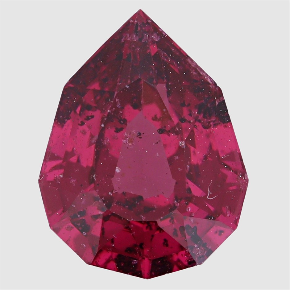 Natural Fancy Cut Rhodolite Garnet Gemstones Collection
