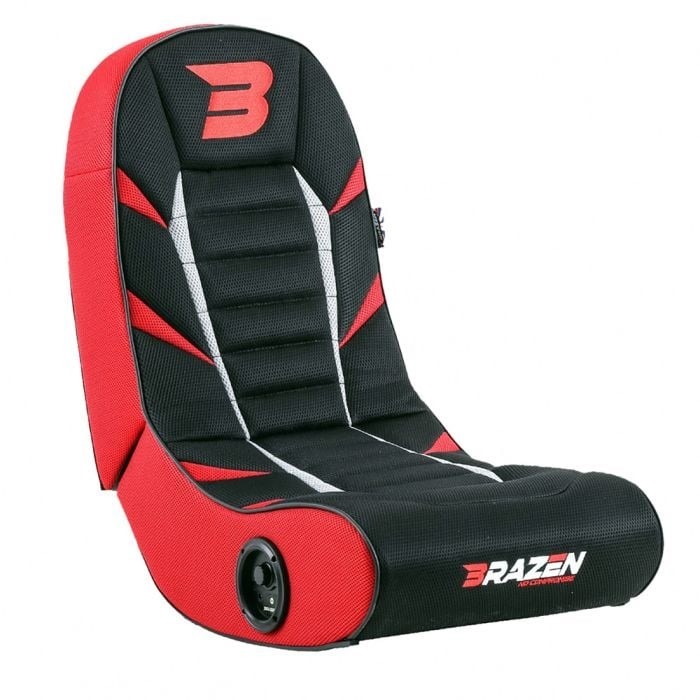 Brazen Python 2.0 Bluetooth Surround Sound Gaming Rocking Chair – Red. Buy