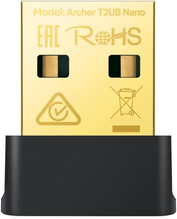 TP-LINK AC600 Nano Wi-Fi Bluetooth 4.2 USB Adapter (Archer T2UB Nano). Buy