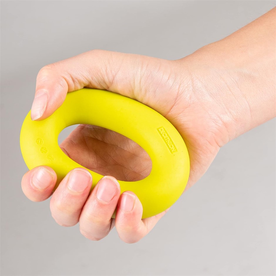 55 x DECATHLON Handgrip Light Resistance, Yellow.
