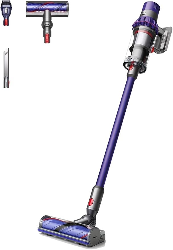 DYSON Cyclone V10 Cordless Vacuum Cleaner, 496119-01. NB: Minor use & not i