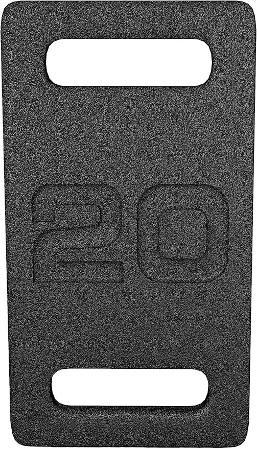 SIGNATURE FITNESS Cast Iron Ruck Plate, Weighted Plate for Rucking, Swings,