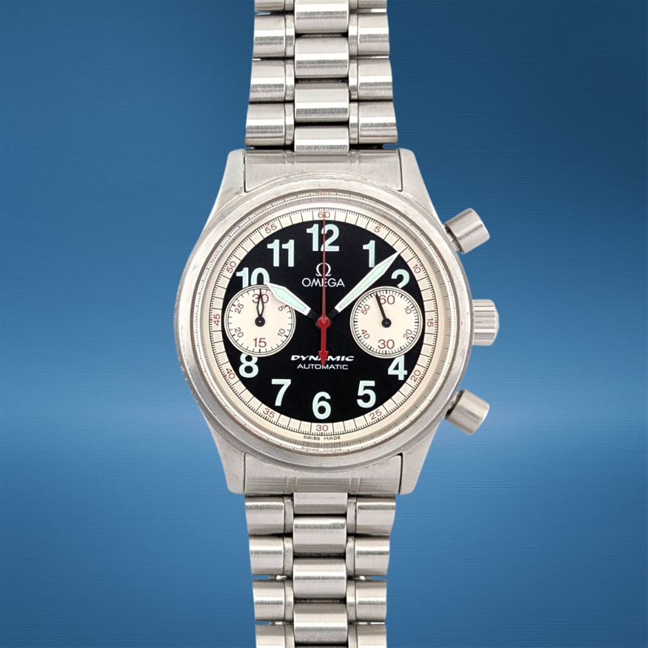 Omega 5241.51 Dynamic Targa Florio 38mm 1999 BxP