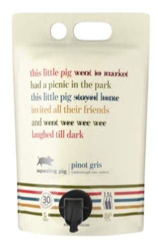 Squealing Pig Pinot Gris (6x 1.5L).