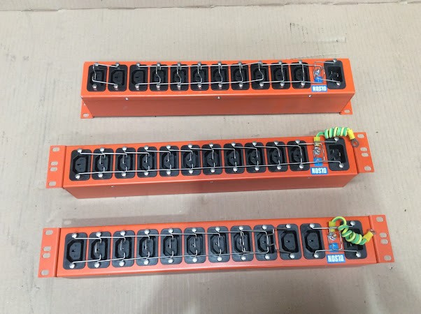 Olson Orange Power Distribution Unit (Lot of 3)