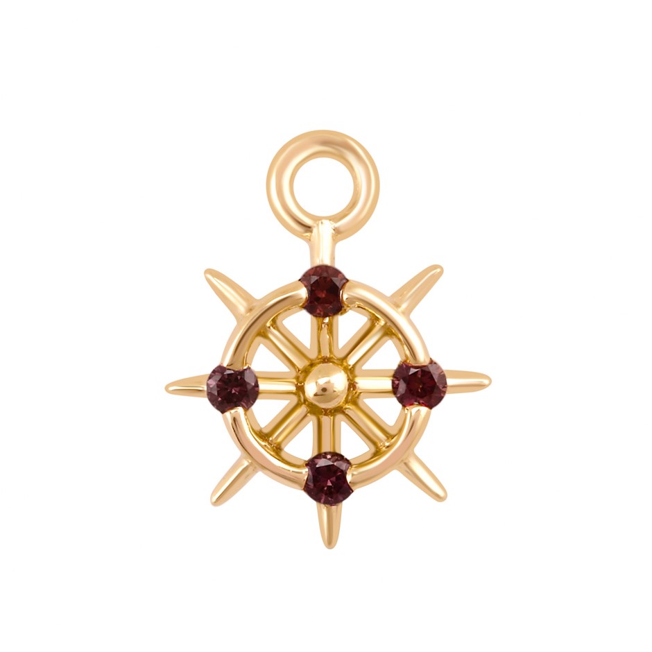 0.30 Carat Fancy pear shape reddish diamond Valua $1732