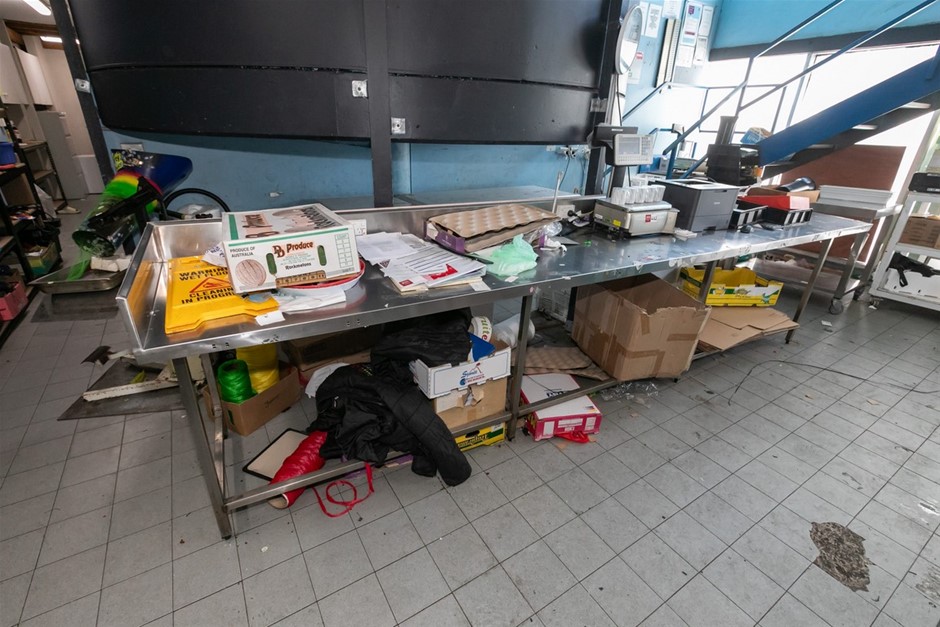 Prep Bench & Shelving