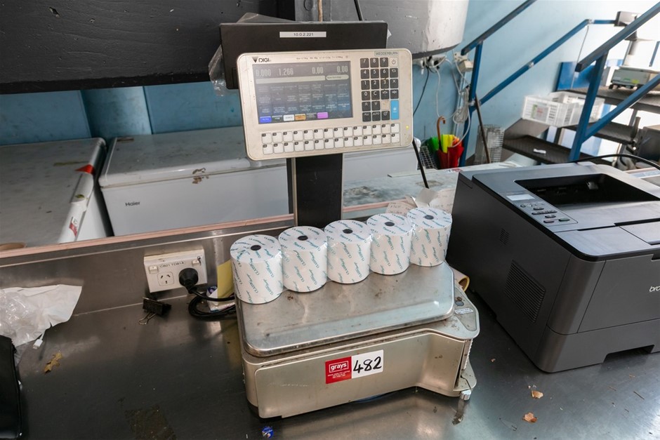 Wedderburn SM-5500EV Plus P.O.S Digital Printing Platform Scales
