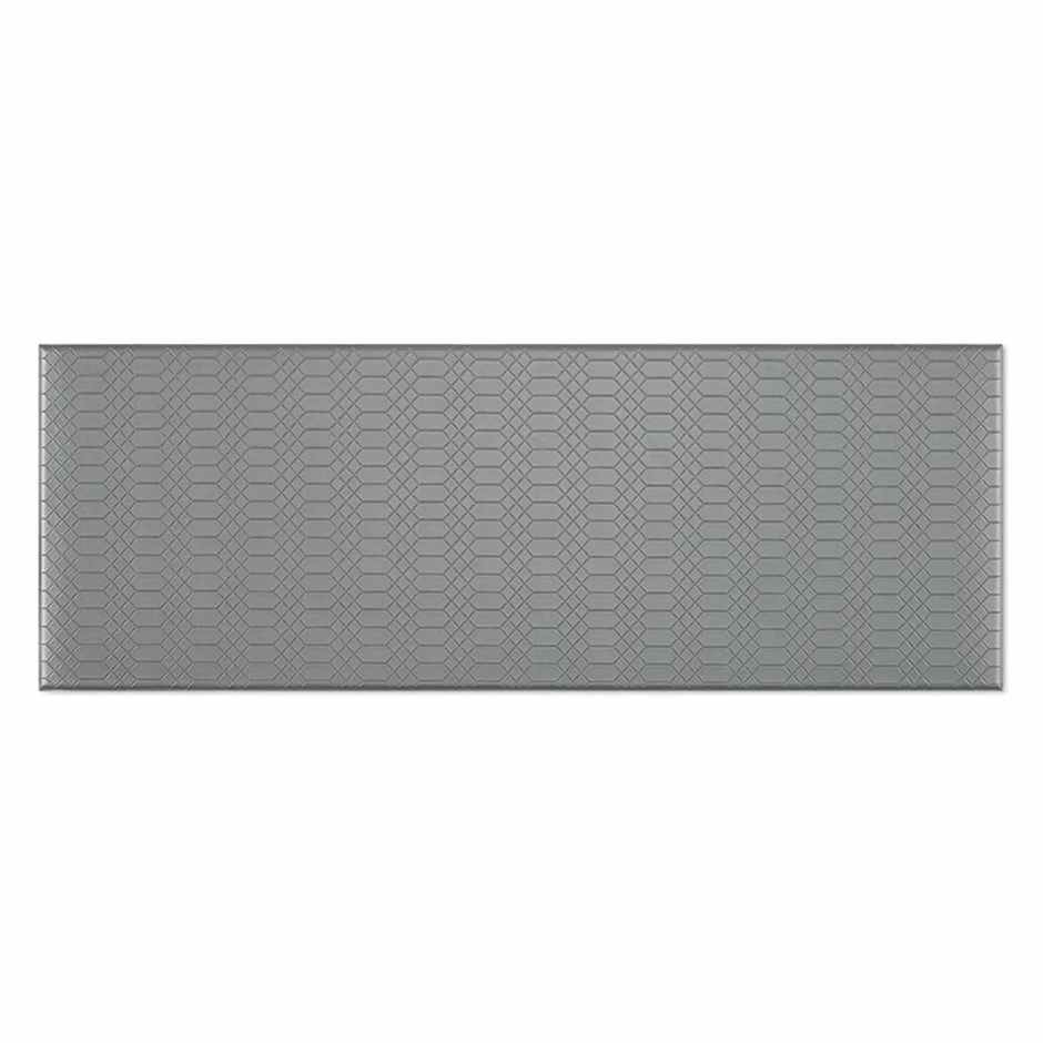 TOWN & COUNTRY LIVING Kitchen Runner Floor Mats, 50cm x 139cm, Grey.