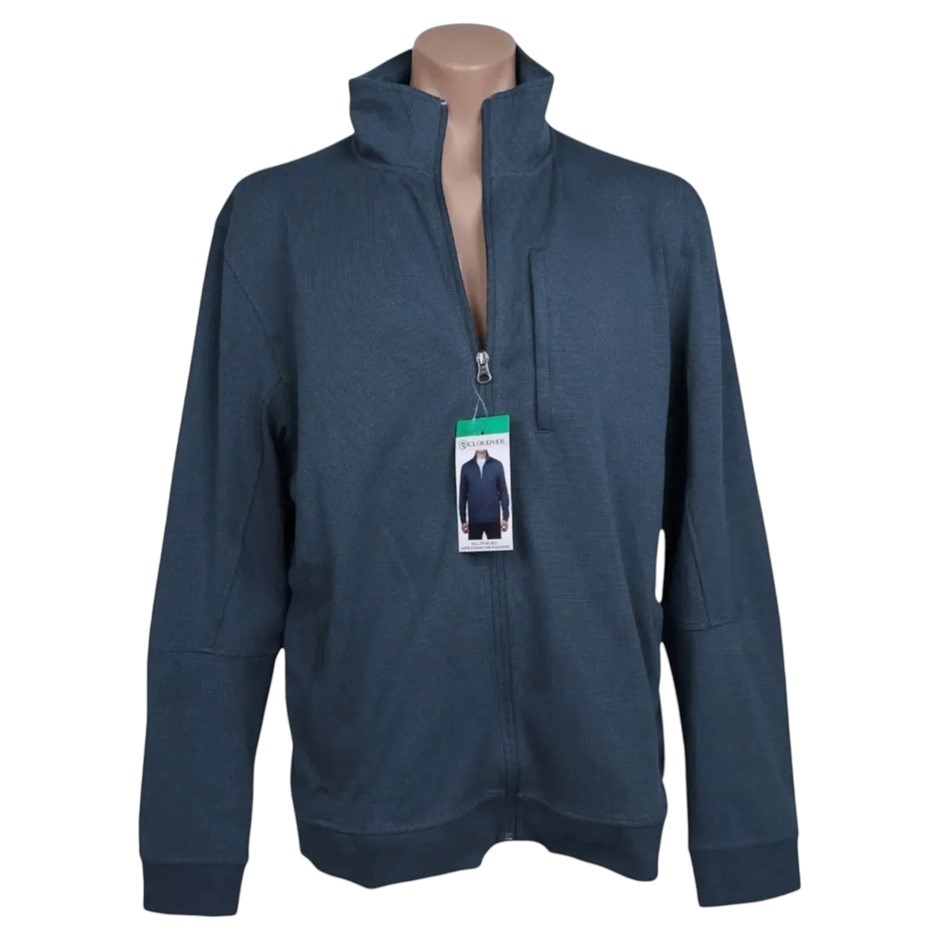 CLOUDVEIL Men's Full-Zip Jacket, Size XL, Blue. Buyers Note - Discount Fre