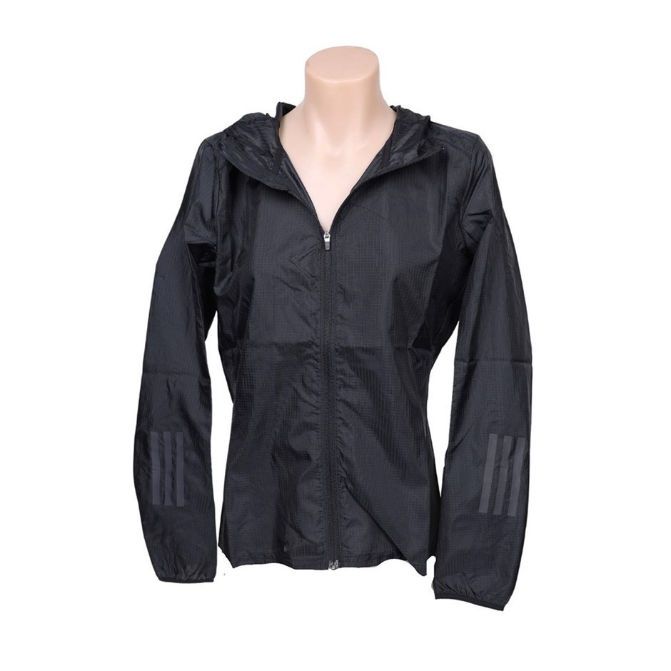 ADIDAS Women's Parka Response Hooded Jacket, Size L (L JASPO), Black, FMF62