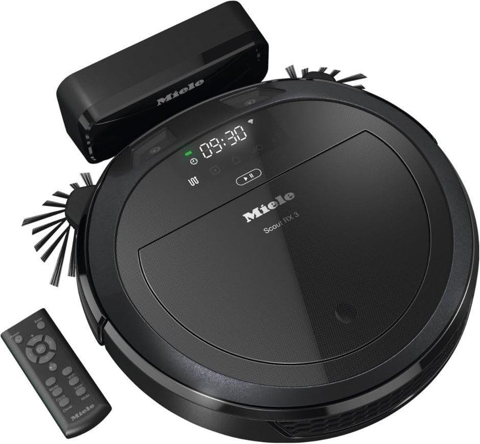 MIELE Scout RX3 Robot Vacuum Cleaner, Slimline Robotic Vacuum with 3D Smart