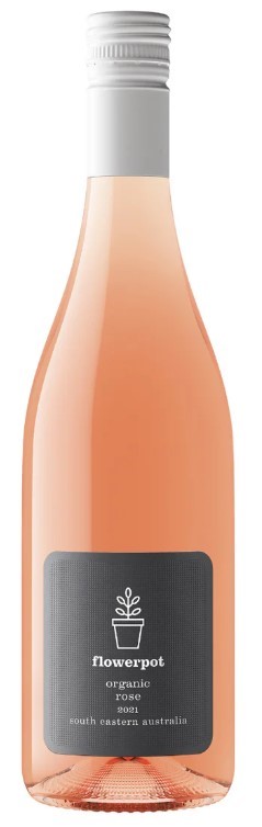 Flowerpot Organic Rosé (6x 750mL). Current Vintage Release.
