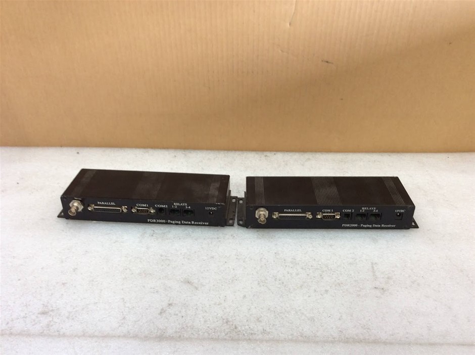 WiPath PDR2000 and PDR3000 Paging Data Receiver (Lot of 2)
