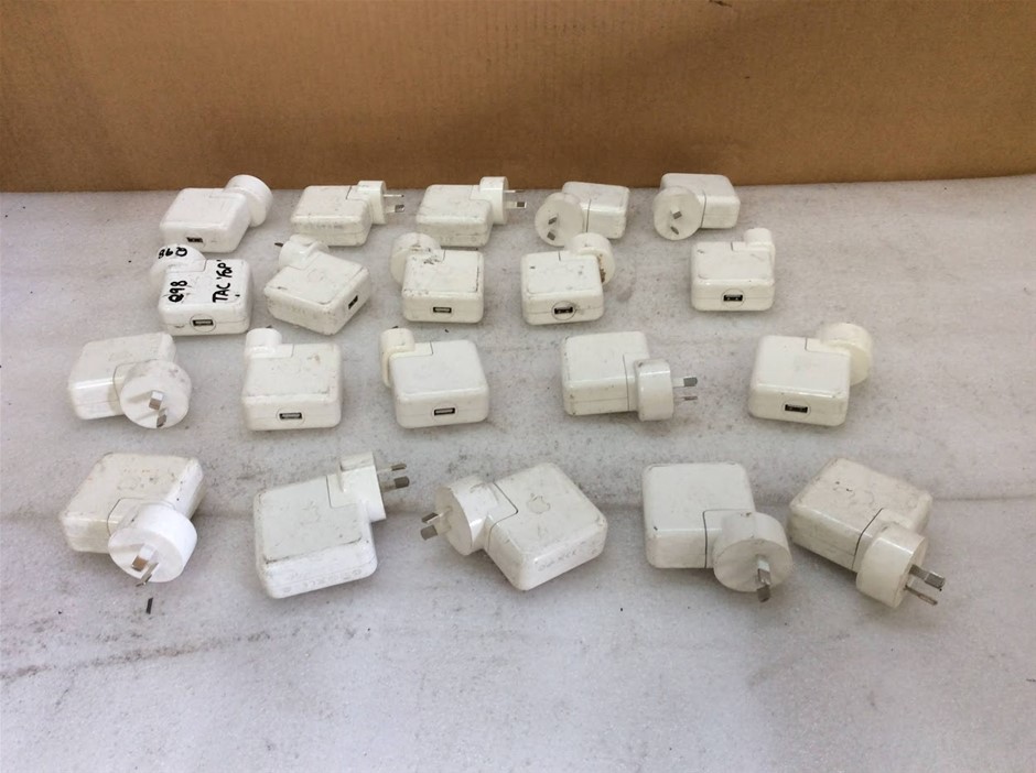 Apple USB Power Adapter Wall Charger (Lot of 20)