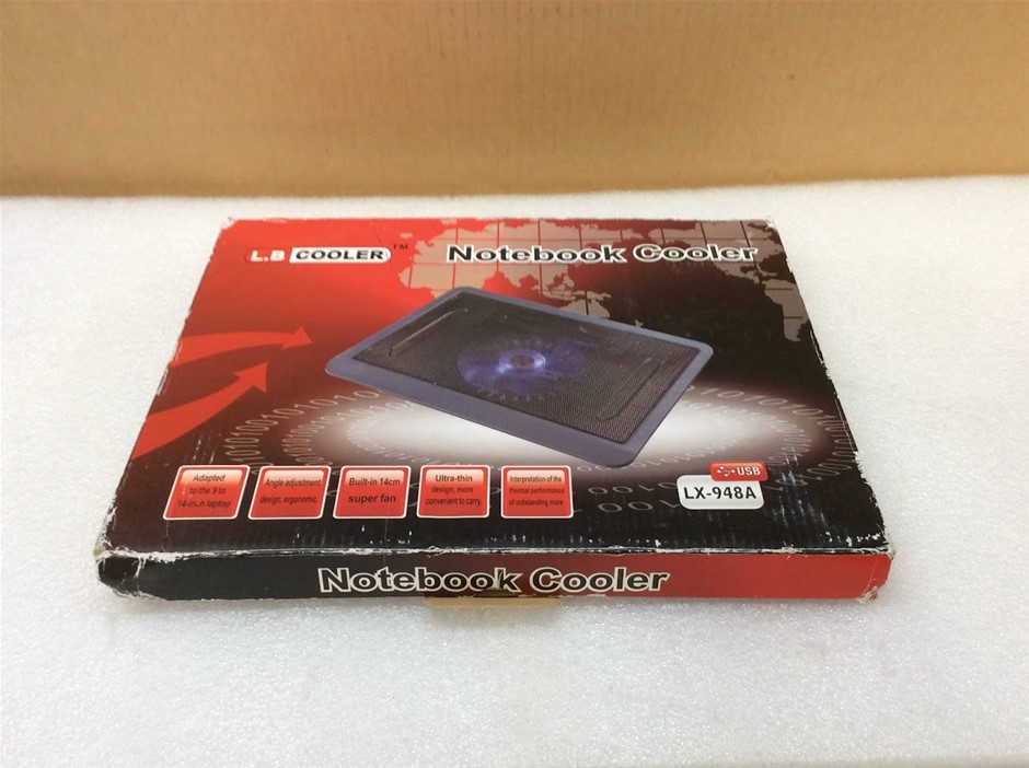 L.B Cooler LX-948A Notebook Cooler Is A USB Laptop Cooling Pad - New