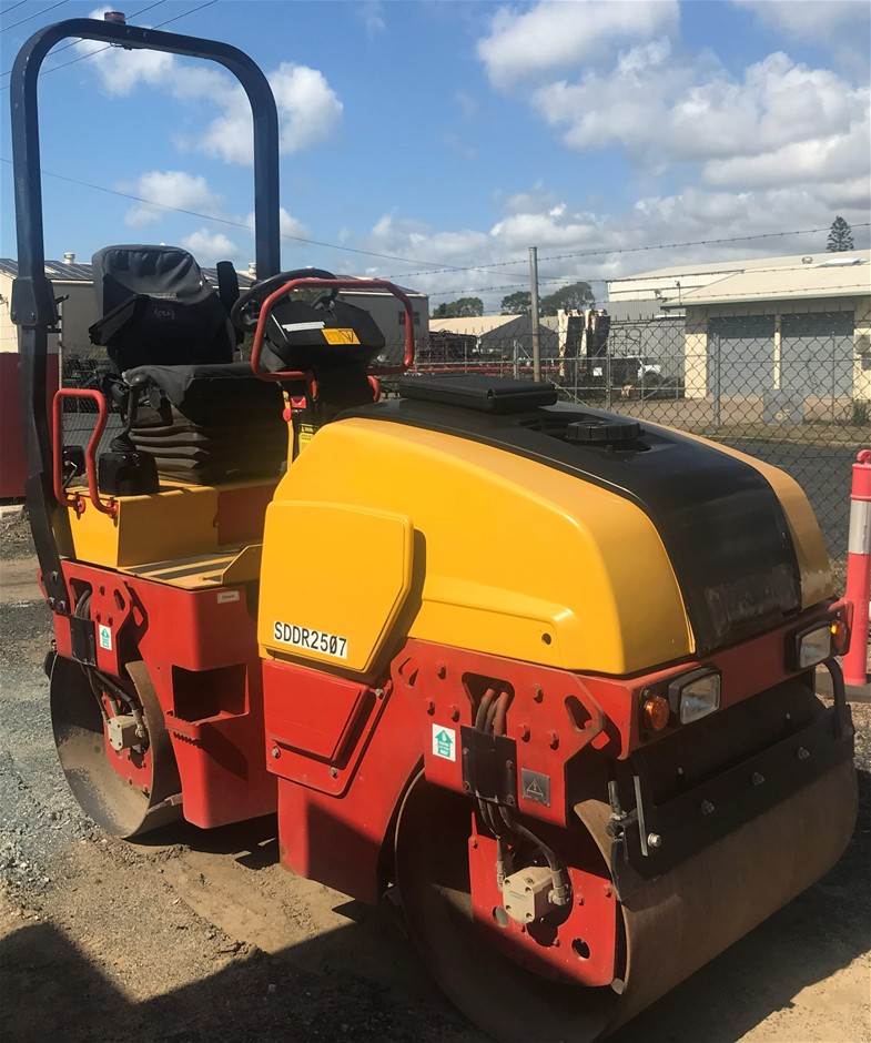 2013 Dynapac CC1100 Roller - Smooth Double Drum - 2.4t - Mackay