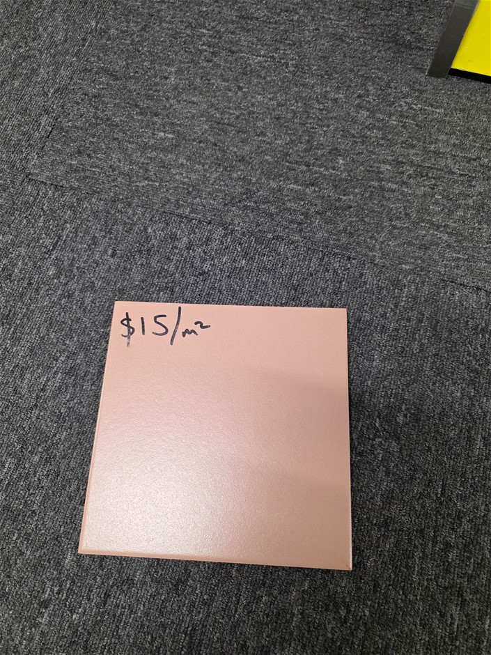 Pallet of Terracotta Square Tile