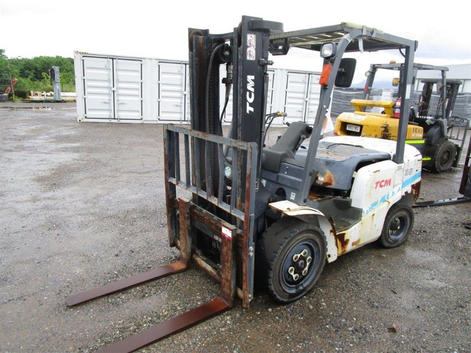 2018/June TCM FD35T38 4 Wheel Counterbalance Forklift