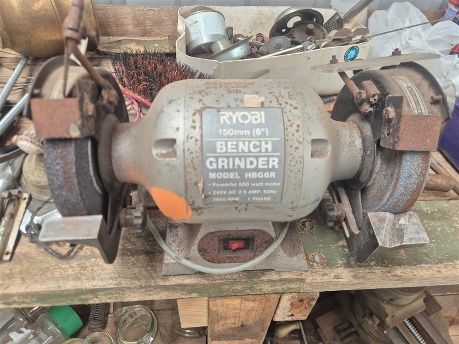 HBG6R Ryobi Bench Grinder