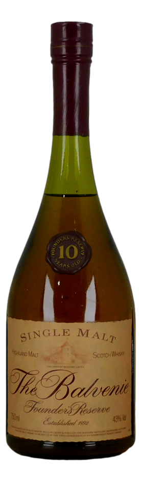 The Balvenie Founders Reserve10 YO Single Malt Scotch Whisky (1x 750mL)