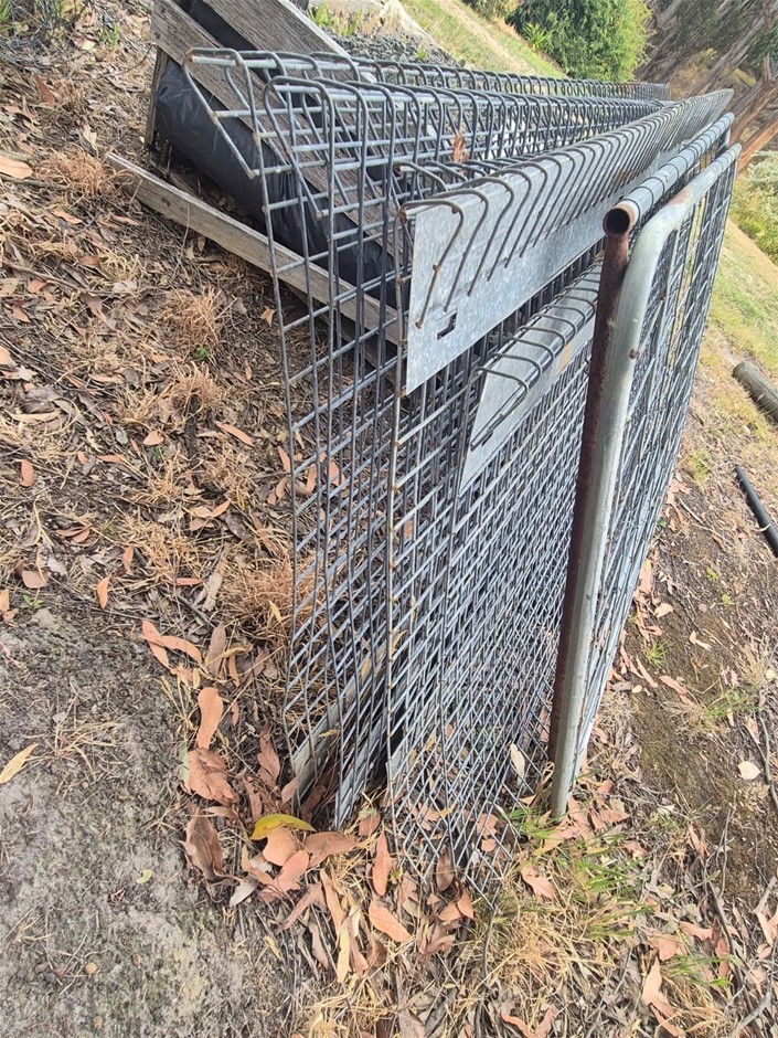 Fence panels & 2 gates