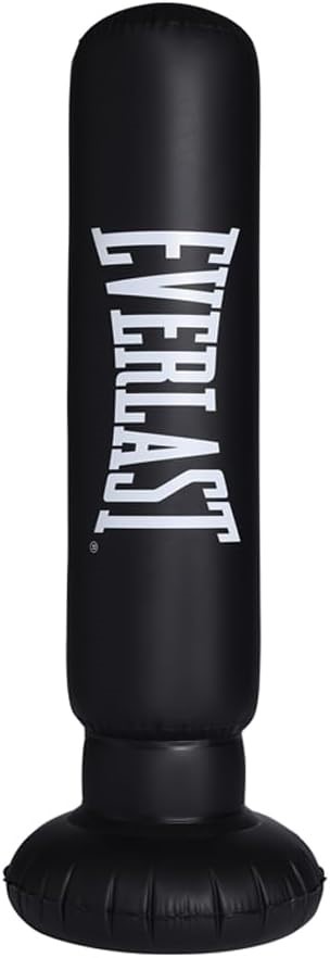 EVERLAST Inflatable Boxing Bag, Black