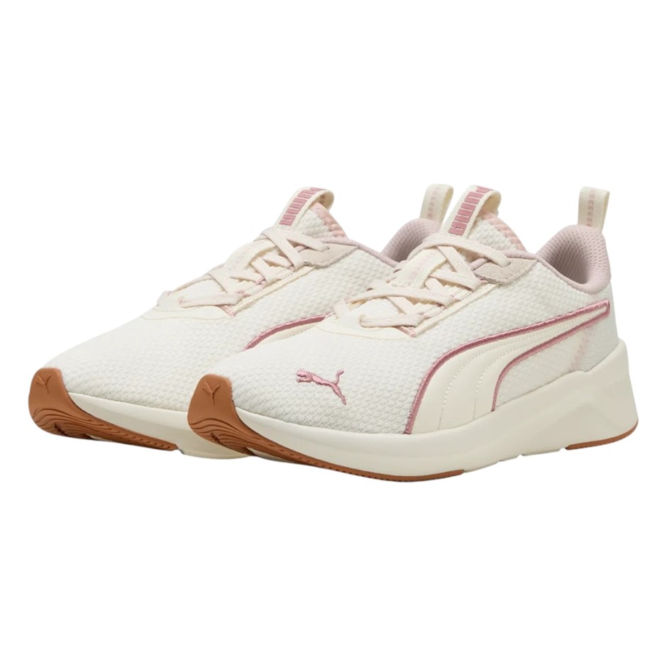 PUMA Women's Softride Harli Shoes, Size US7, Warm White/Mauve Mist/Pink (10