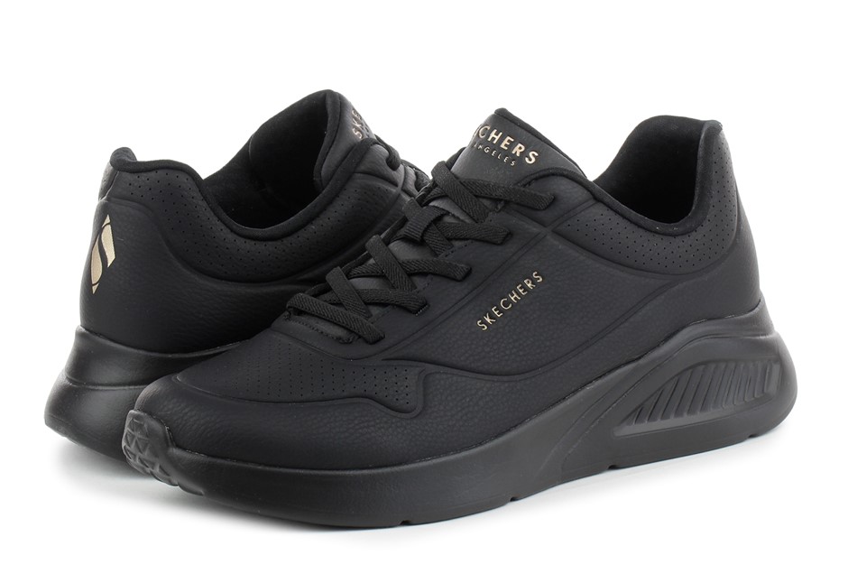 SKECHERS Women's Uno Lite Shoes, Size US6.5, Black (BBK), 177289. Buyers N