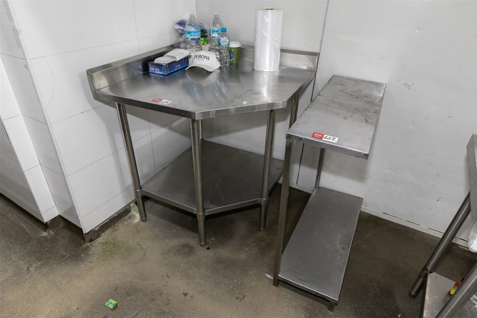 Preparation Benches Free Standing (QTY x2)