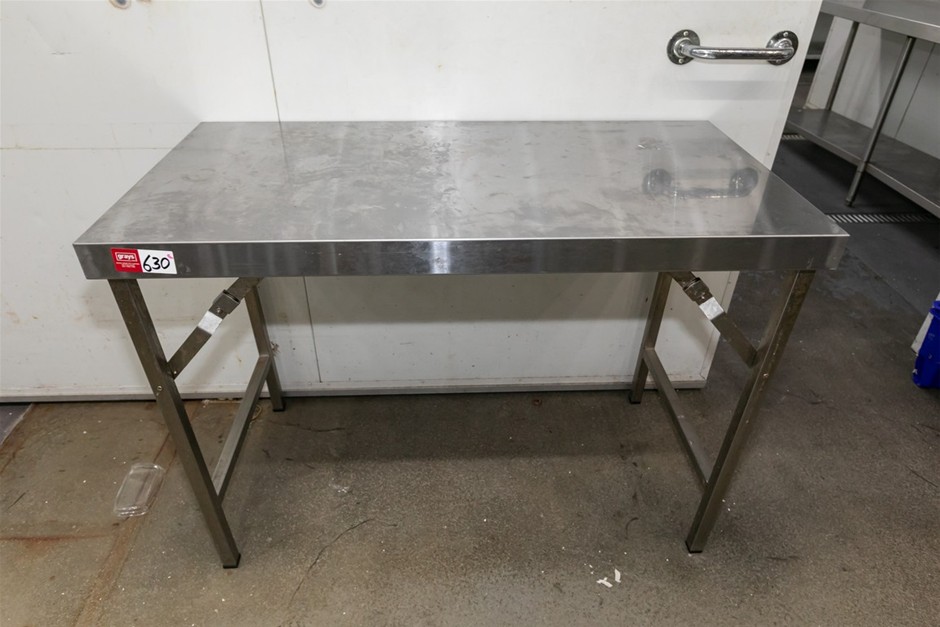 Folding Preparation Bench Free Standing